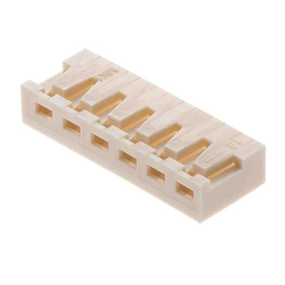 Molex, 212415 Female Crimp Connector Housing, 2.5mm Pitch, 5 Way, 1 Row Right Angle