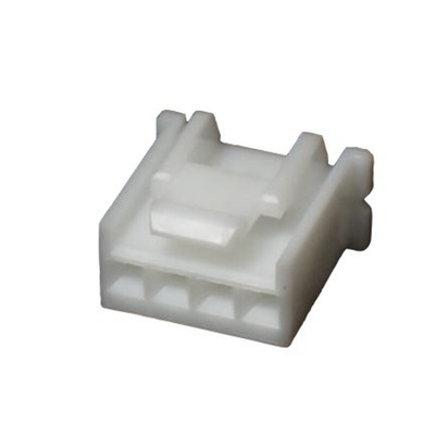 JST, XM Female Crimp Connector Housing, 2.5mm Pitch, 4 Way, Single Row