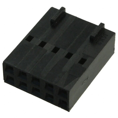 Molex, 70450 Female Crimp Connector Housing, 2.54mm Pitch, 10 Way, 2 Row