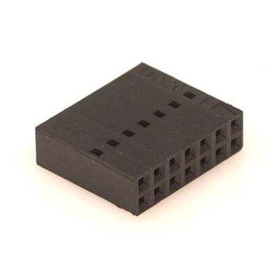 Molex, 70450 Female Crimp Connector Housing, 2.54mm Pitch, 14 Way, 2 Row