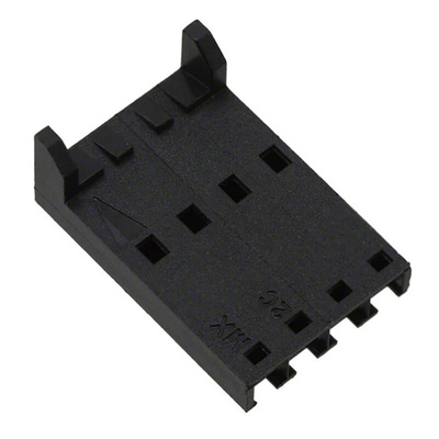 Molex, 70066 Female Crimp Connector Housing, 2.54mm Pitch, 4 Way, 1 Row
