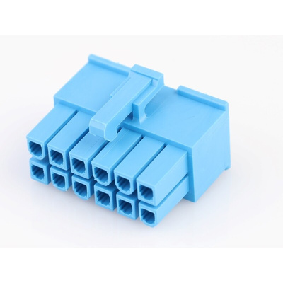 Molex, 46992 Receptacle Connector Housing, 4.2mm Pitch, 12 Way, 2 Row