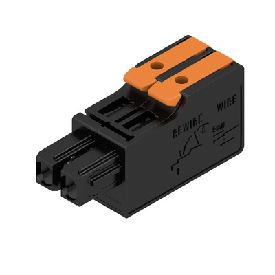 Weidmuller Female PCB Connector Housing, 5mm Pitch, 2 Way, 1 Row