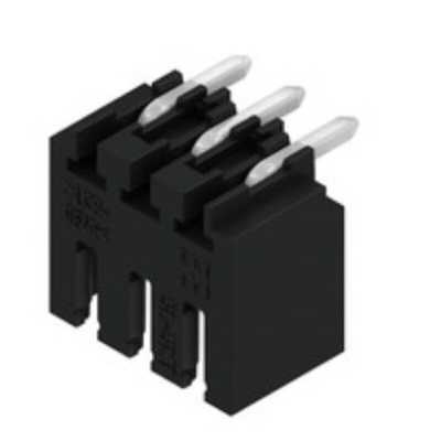 Weidmuller Male PCB Header, 3.5mm Pitch, 3 Way, 1 Row