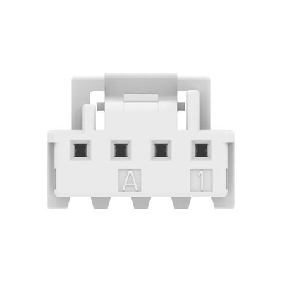 TE Connectivity, 1-2232979 Plug Connector Housing, 2mm Pitch, 4 Way, 1 Row Vertical