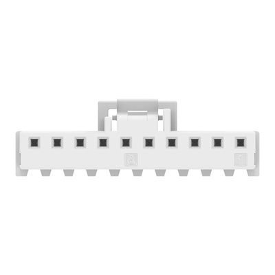 TE Connectivity, SGI2.0 Plug Connector Housing, 2mm Pitch, 10 Way, 1 Row Vertical