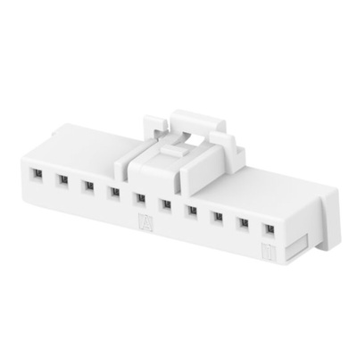 TE Connectivity, SGI2.0 Plug Connector Housing, 2mm Pitch, 10 Way, 1 Row Vertical