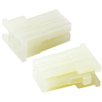 TE Connectivity Male Connector Housing, 5.8mm Pitch, 4 Way, 2 Row