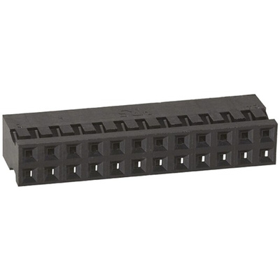 Hirose, A3B Female Connector Housing, 2mm Pitch, 24 Way, 2 Row