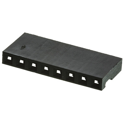 Hirose, A4B Female Connector Housing, 2mm Pitch, 8 Way, 1 Row