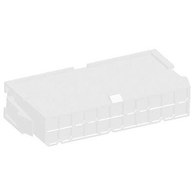 TE Connectivity, VAL-U-LOK Male Connector Housing, 4.2mm Pitch, 22 Way, 2 Row