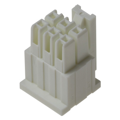 Samtec, IPD1 Male Crimp Connector Housing, 2.54mm Pitch, 6 Way, 2 Row