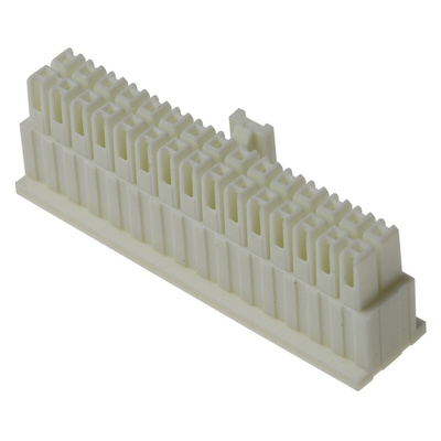 Samtec, IPD1 Male Crimp Connector Housing, 2.54mm Pitch, 30 Way, 2 Row