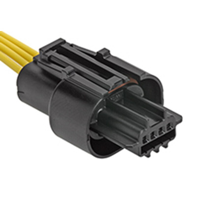 Molex, Squba Female Crimp Connector Housing, 1.8mm Pitch, 4 Way, 1 Row