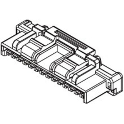 Molex Female Connector Housing, 1.5mm Pitch, 9 Way, 1 Row