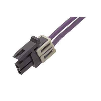 Molex Female PCB Connector Housing, 3mm Pitch, 2 Way, 2 Row