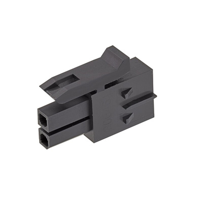 Molex Female PCB Connector Housing, 3mm Pitch, 2 Way, 2 Row