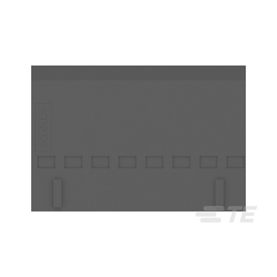 TE Connectivity, FFC Female PCB Connector Housing, 2.54mm Pitch, 8 Way, 1 Row
