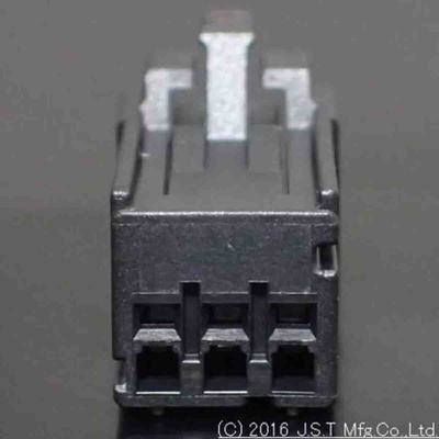 JST, J2000 Female PCB Connector Housing, 2.5mm Pitch, 3 Way, 1 Row