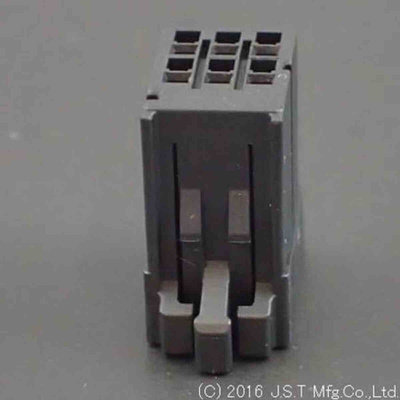JST, J2000 Female PCB Connector Housing, 2.5mm Pitch, 6 Way, 2 Row