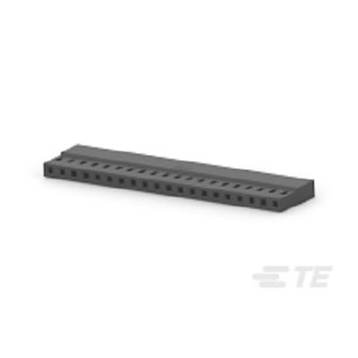 TE Connectivity, AMPMODU Female PCB Connector Housing, 2mm Pitch, 20 Way, 1 Row