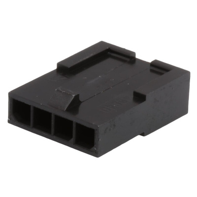 Molex, 43640 Male Housing Plug, 3mm Pitch, 4 Way, 1 Row