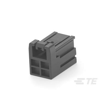 TE Connectivity, Dynamic 1000 Series Male Connector Housing, 2mm Pitch, 4 Way, 2 Row