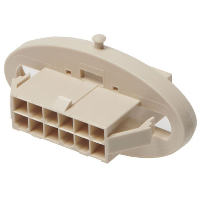 Molex Plug Housing Plug, 4.2mm Pitch, 18 Way, 2 Row