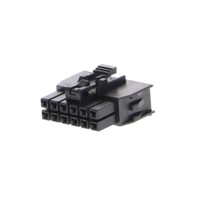 Molex Receptacle Crimp Connector Housing, 2.5mm Pitch, 12 Way, 2 Row