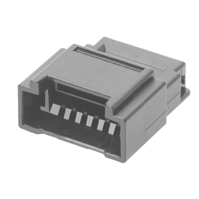 Molex Male Housing Plug, 1.25mm Pitch, 6 Way, 1 Row