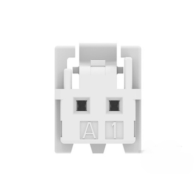 TE Connectivity, SGI2.0 Plug Connector Housing, 2mm Pitch, 2 Way, 1 Row Vertical
