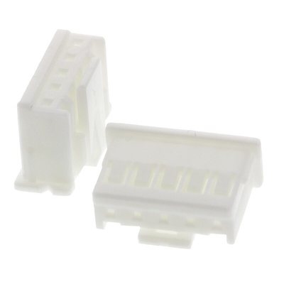 JST, XA Female Connector Housing, 2.5mm Pitch, 5 Way, 1 Row