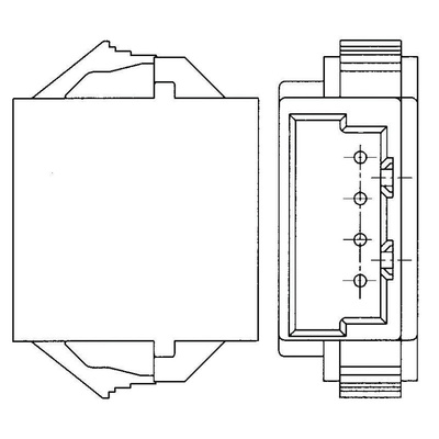 TE Connectivity, AMP-CT Male Connector Housing, 2mm Pitch, 12 Way, 1 Row