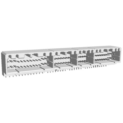 TE Connectivity, MULTILOCK 040/070 Female Connector Housing, 76 Way, 2 Row Right Angle