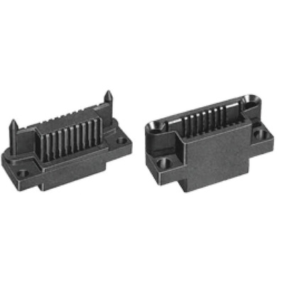 Hirose, QR/P8 Male Connector Housing, 2mm Pitch, 8 Way, 2 Row