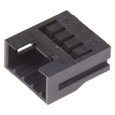 Hirose, DF3 Male Connector Housing, 2mm Pitch, 4 Way, 1 Row