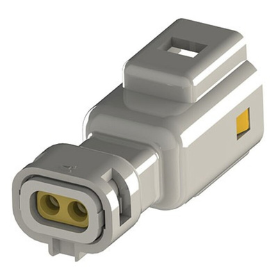 EDAC Wire to Wire Connector Cable Mount Plug, 2P, Crimp Termination, 3A, 250 V