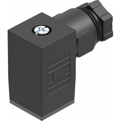 Festo MSSD 3P DIN 43650 C, Female Solenoid Connector, 250 V ac Voltage