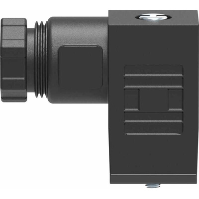 Festo MSSD 3P DIN 43650 C, Female Solenoid Connector, 250 V ac Voltage