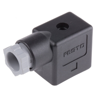 Festo MSSD 3P DIN 43650 B, Female Solenoid Connector, No