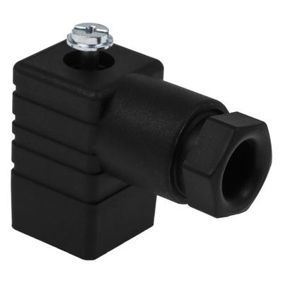 Hirschmann GDS 3P+E DIN 43650 C, Female Solenoid Valve Connector, 250 V ac/dc Voltage
