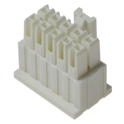 Samtec, IPD1 Male Crimp Connector Housing, 2.54mm Pitch, 10 Way, 2 Row