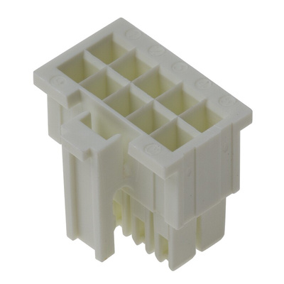 Samtec, IPD1 Male Crimp Connector Housing, 2.54mm Pitch, 10 Way, 2 Row