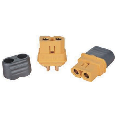 RS PRO Compact Power Connector Socket, 2P, 30A, 500 V dc
