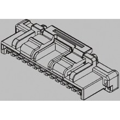 Molex Female Connector Housing, 1.5mm Pitch, 8 Way, 1 Row