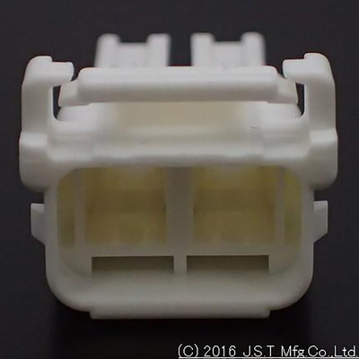 JST, WPJ Female Connector Housing, 5mm Pitch, 2 Way, 1 Row