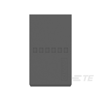 TE Connectivity, FFC Female PCB Connector Housing, 1.27mm Pitch, 6 Way, 1 Row