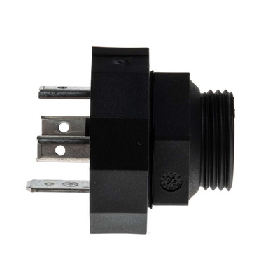 Hirschmann GSP 3P+E DIN 43650 A, Male Solenoid Valve Connector, No, 400 V Voltage