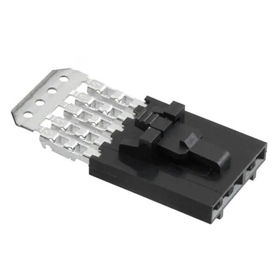 Molex, 70400 Female Crimp Connector Housing, 2.54mm Pitch, 5 Way, 1 Row