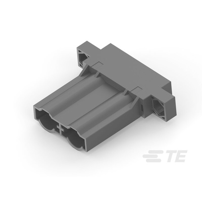 TE Connectivity, Dynamic 8000 Male Connector Housing, 24.4mm Pitch, 2 Way, 1 Row